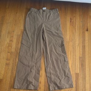 Women's Versatile Tan Cargo Pants